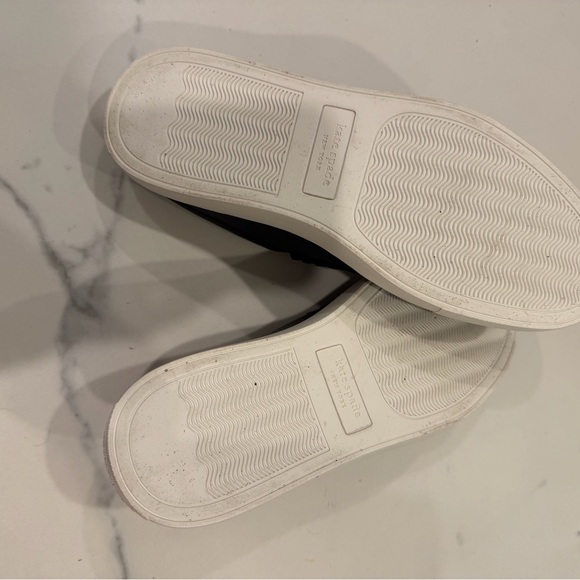 Kate Spade navy blue Andi Sneakers Scalloped Slip-On - Picture 4 of 4